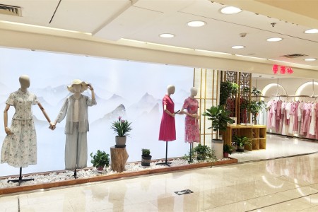 曼茜纱店铺展示